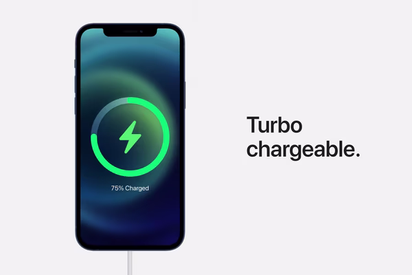 iPhone 12 charging