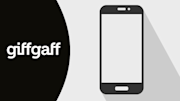 Giffgaff logo and mobile