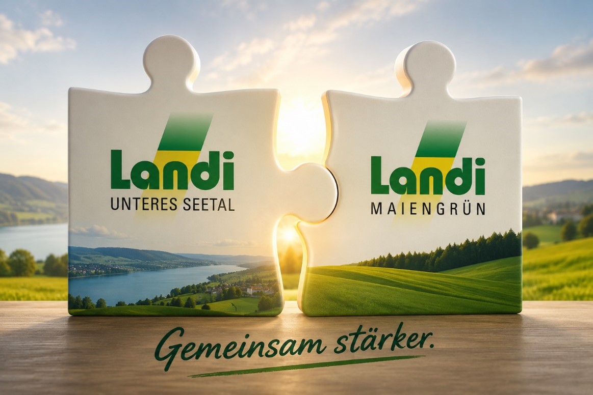 Fusion LANDI Maiengrün und LANDI unteres Seetal