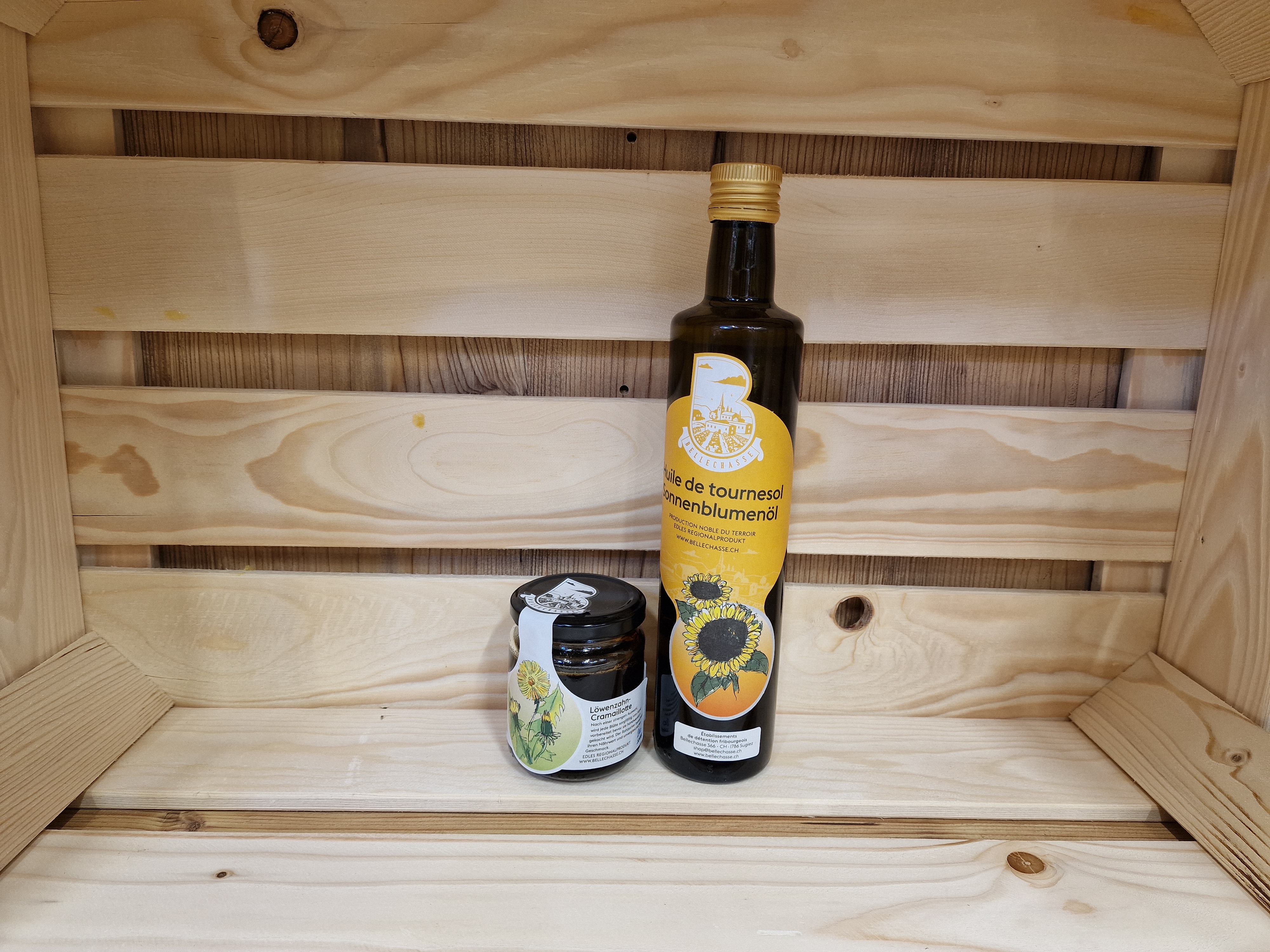 Löwenzahn-Melasse & Sonnenblumenöl - JVA Bellchasse