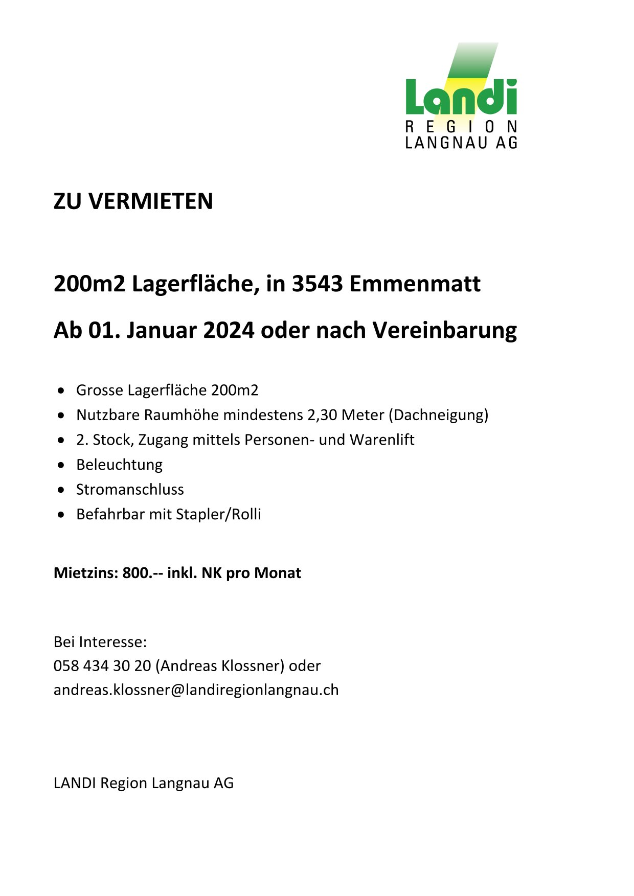 Inserat Lagerfläche Emmenmatt1