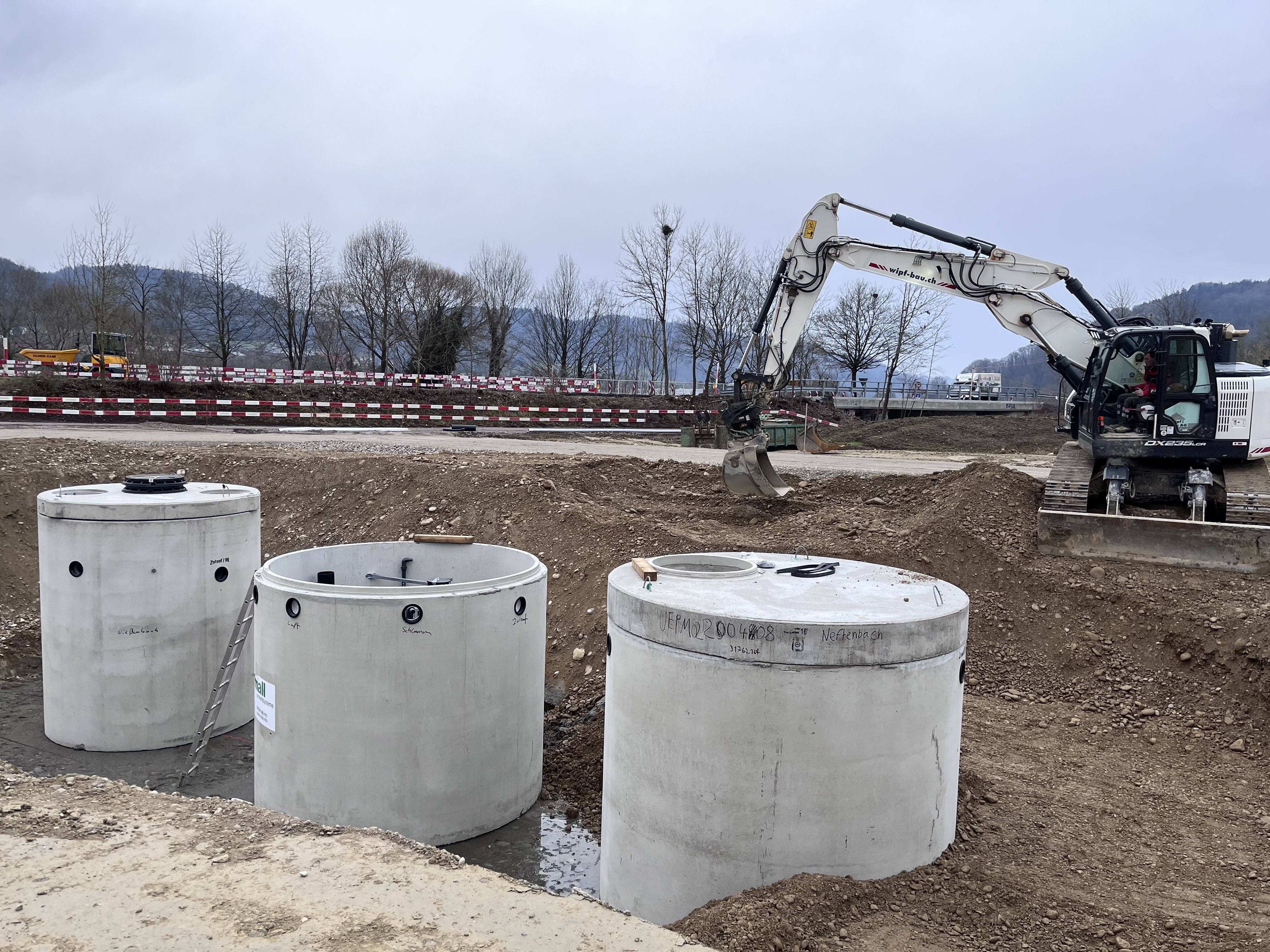 Biologische Wasseraufbereitung in Neftenbach