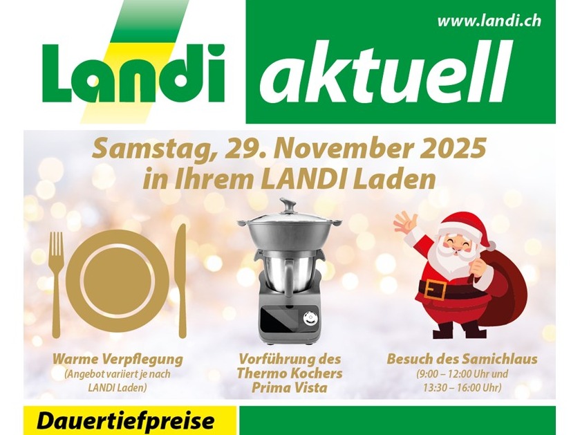 Adventszauber im LANDI Laden 