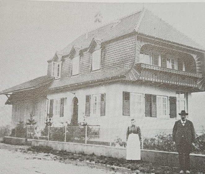 Wohngebäude und Lagerhaus 1915