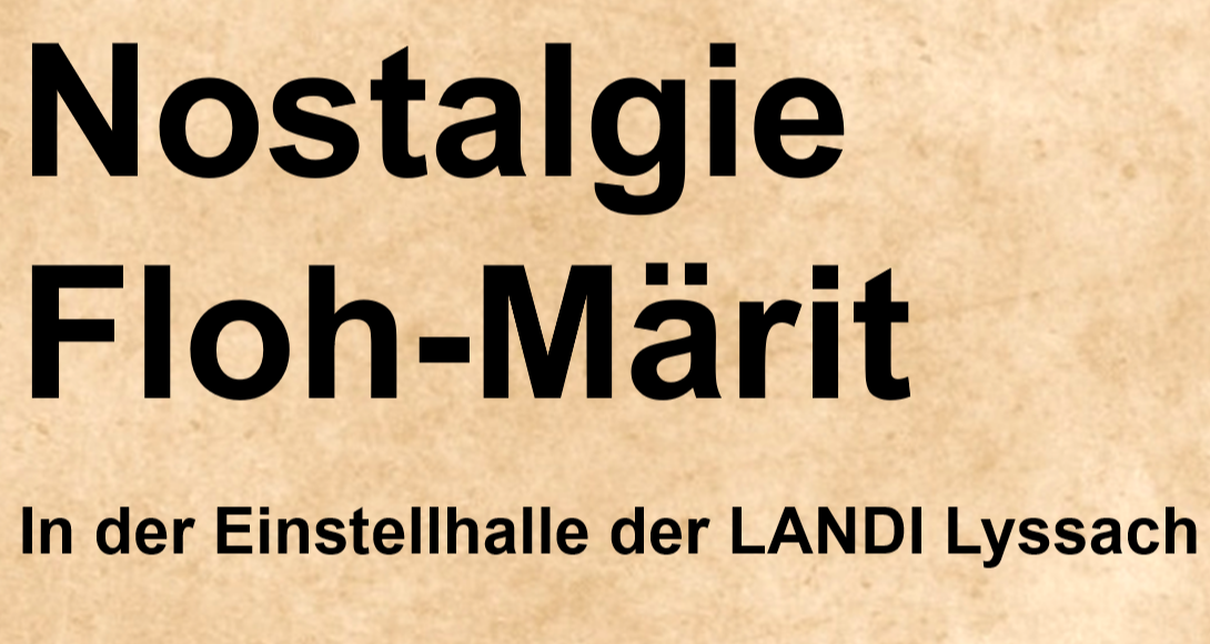 Nostalgie Floh-Märit