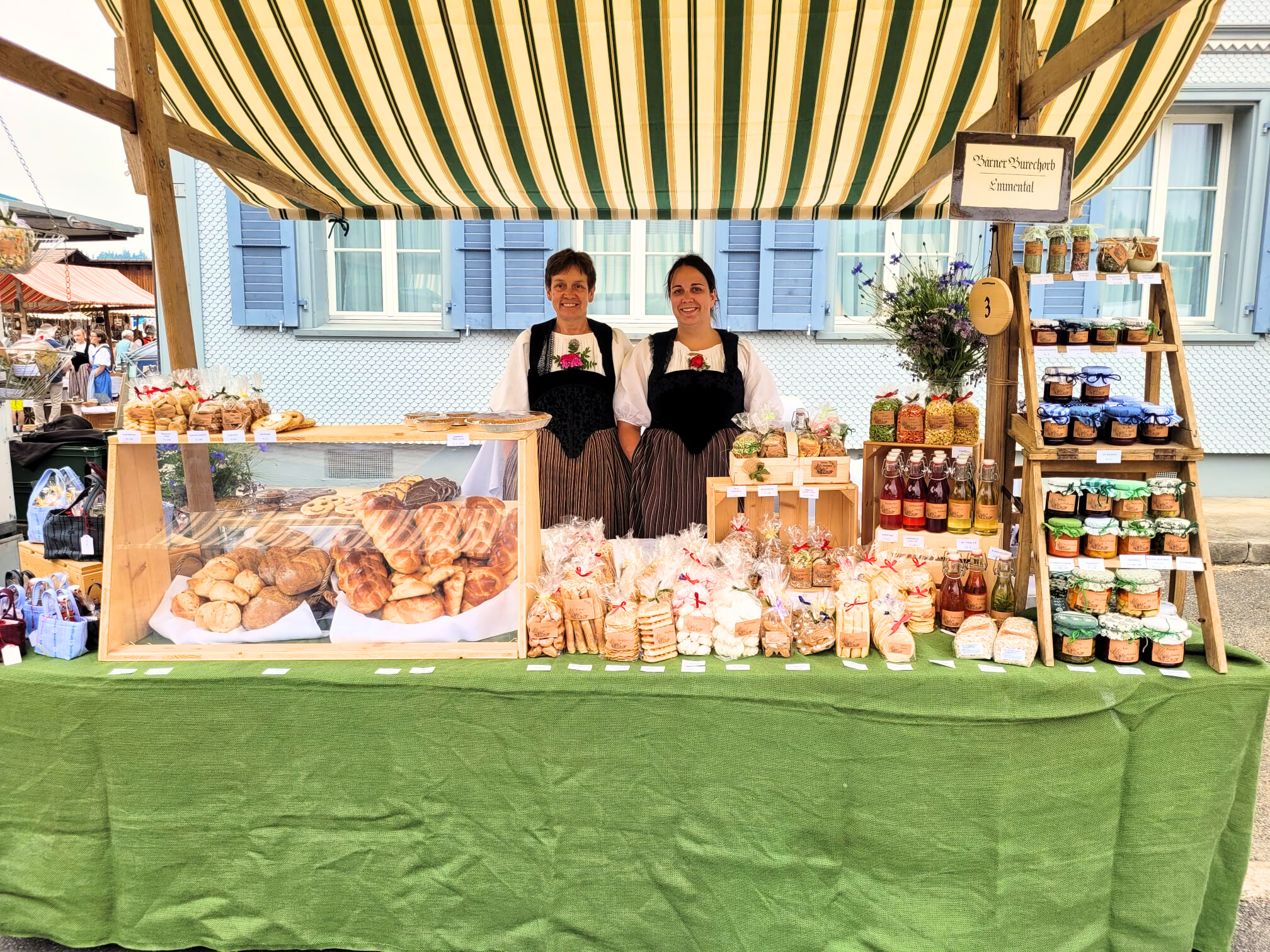 Burechorb am Märitstand