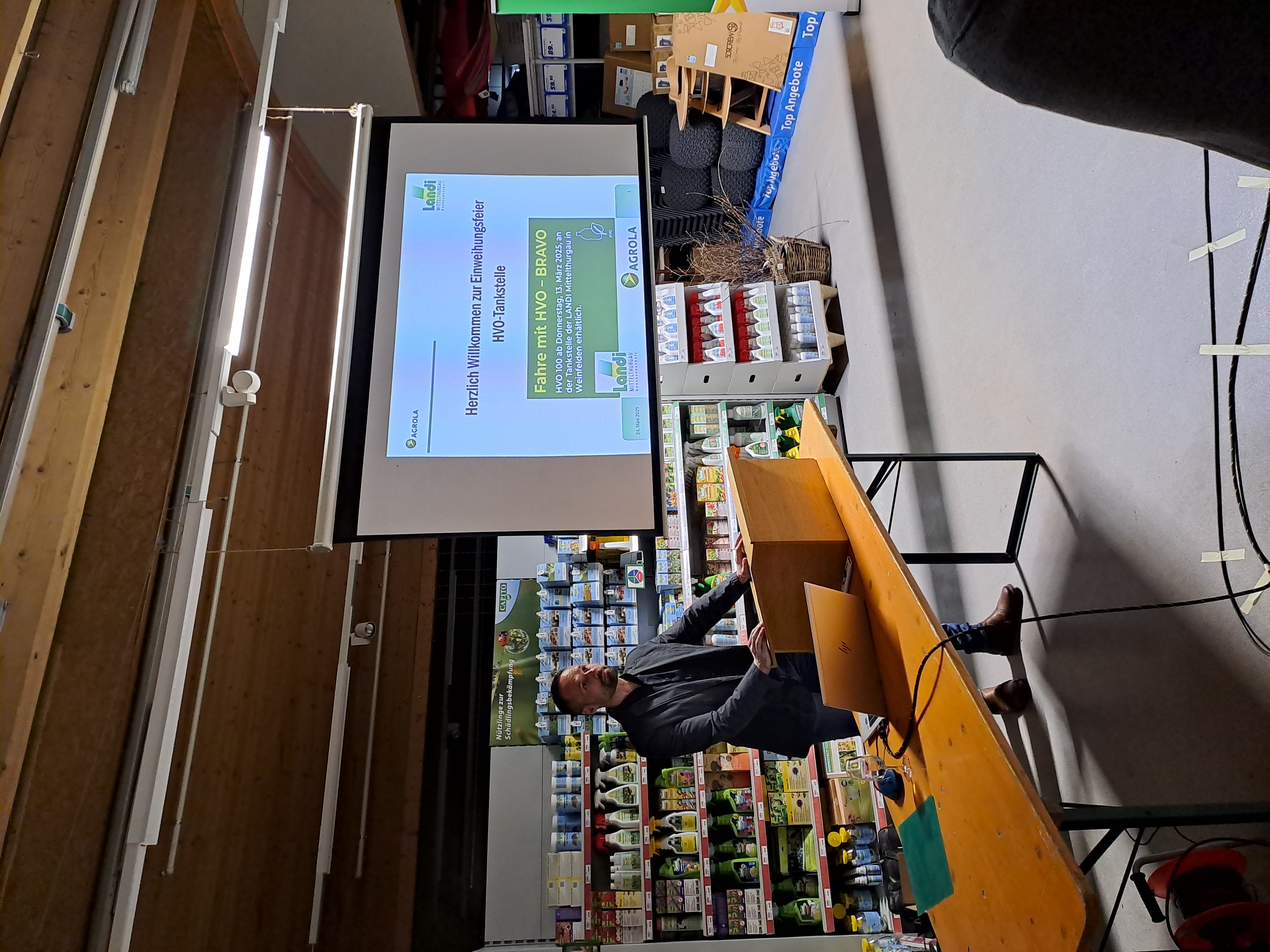 Bilder Eröffnungsfeier HVO Tankstelle - ME