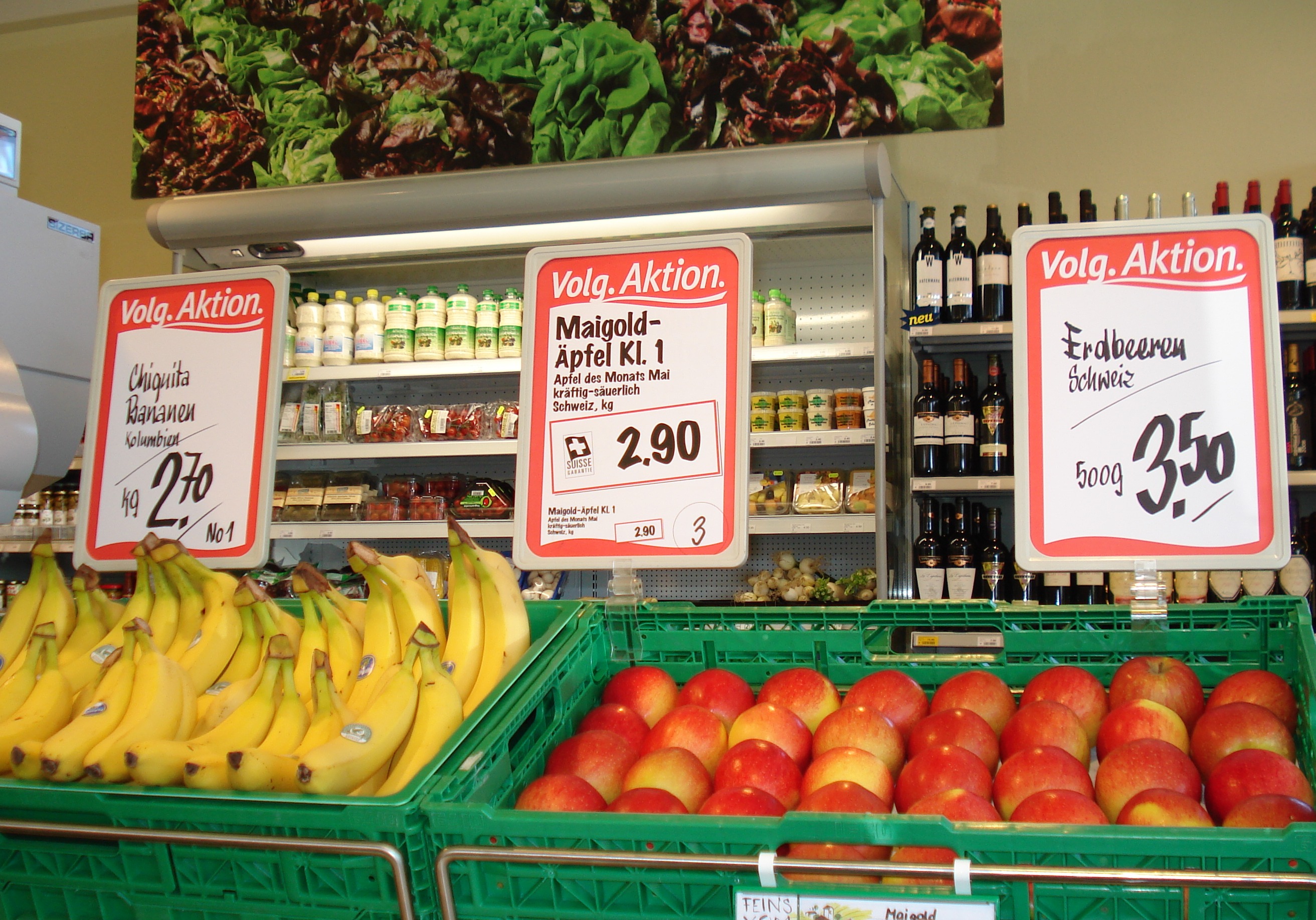 Aktionen in Ihrem Volg Oberrohrdorf