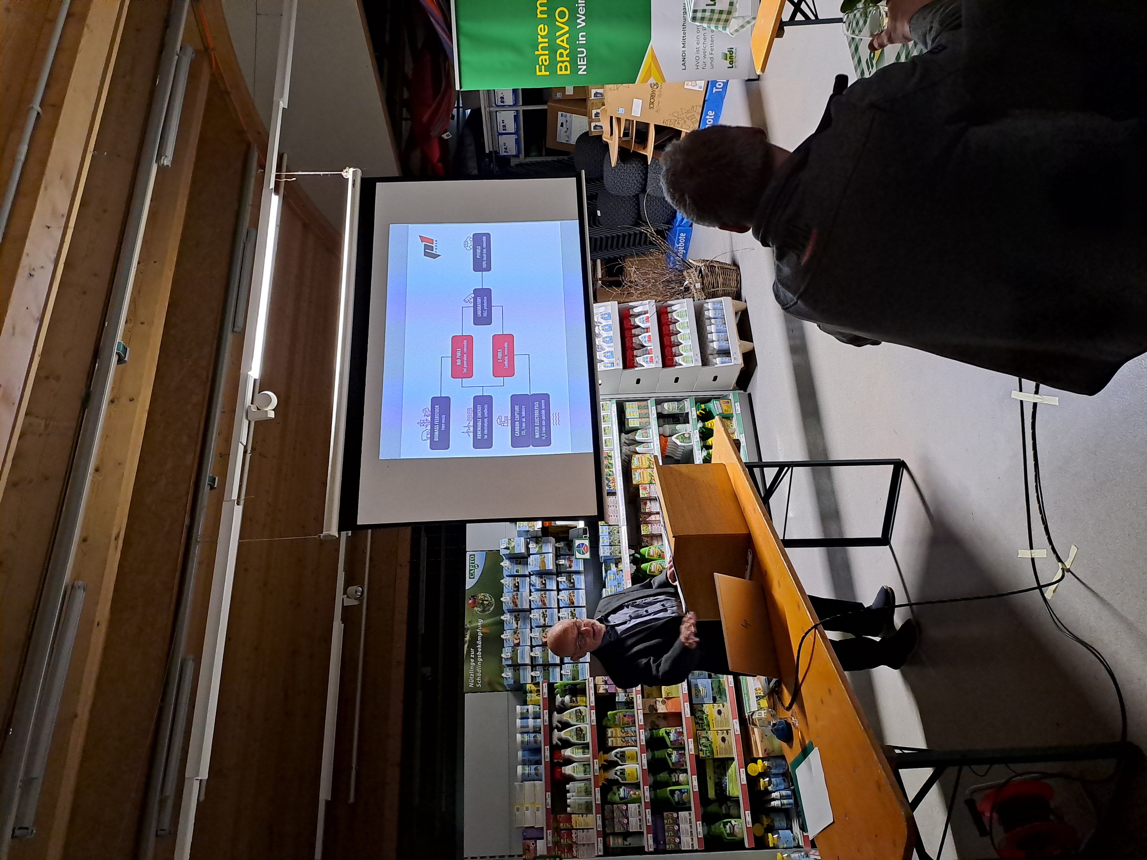 Bilder Eröffnungsfeier HVO Tankstelle MH