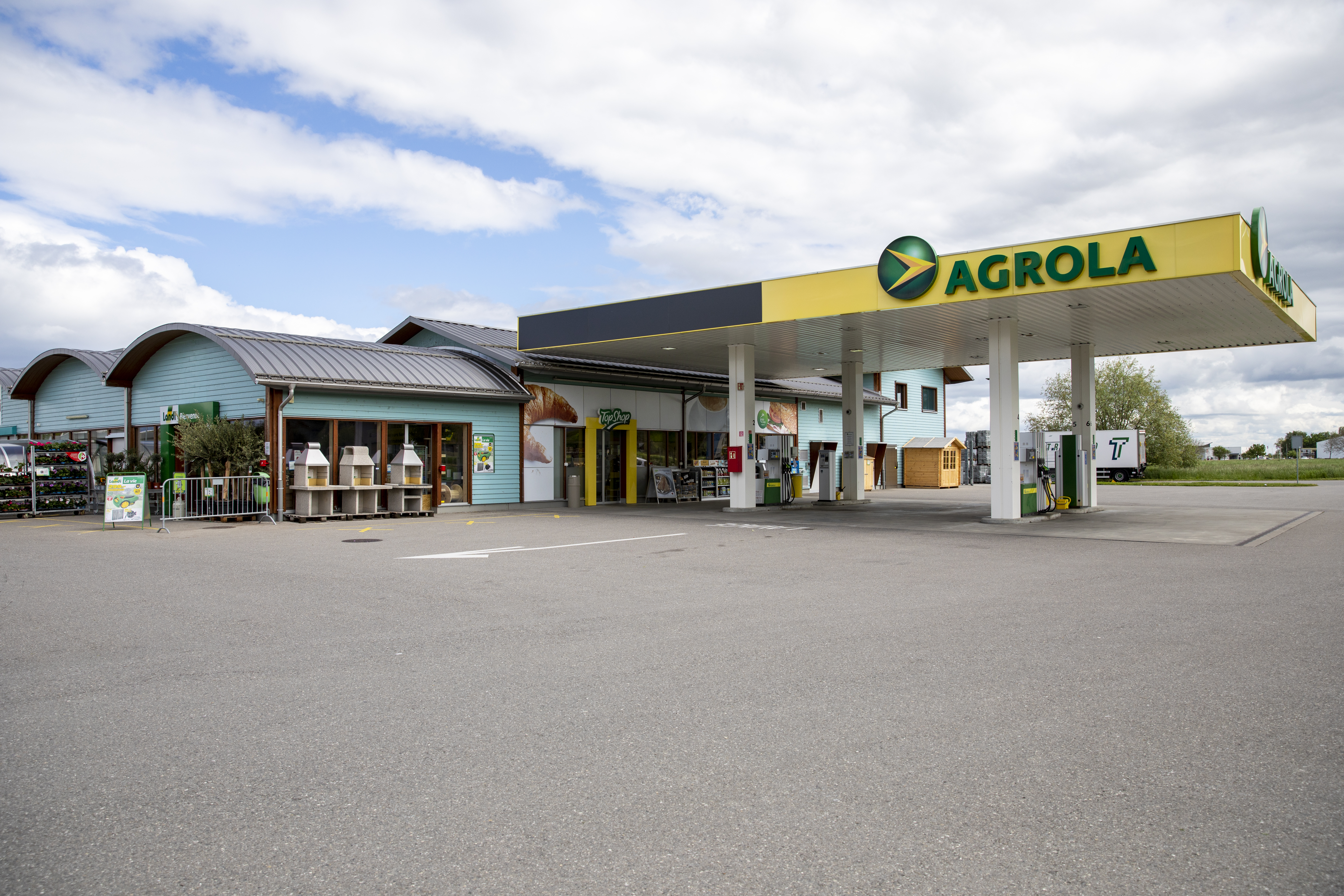 Station essence Payerne