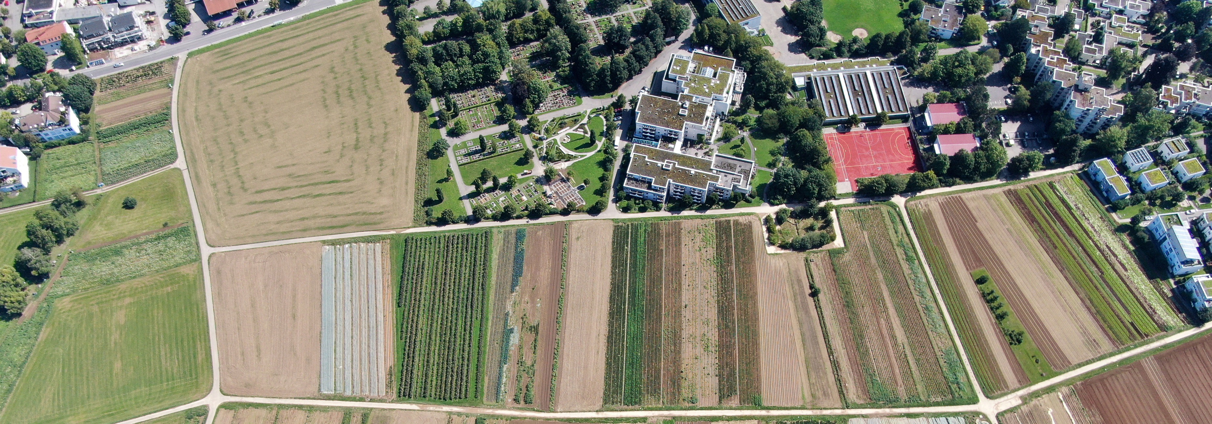 Hero Luftaufnahme Wirtschaftsgebiet