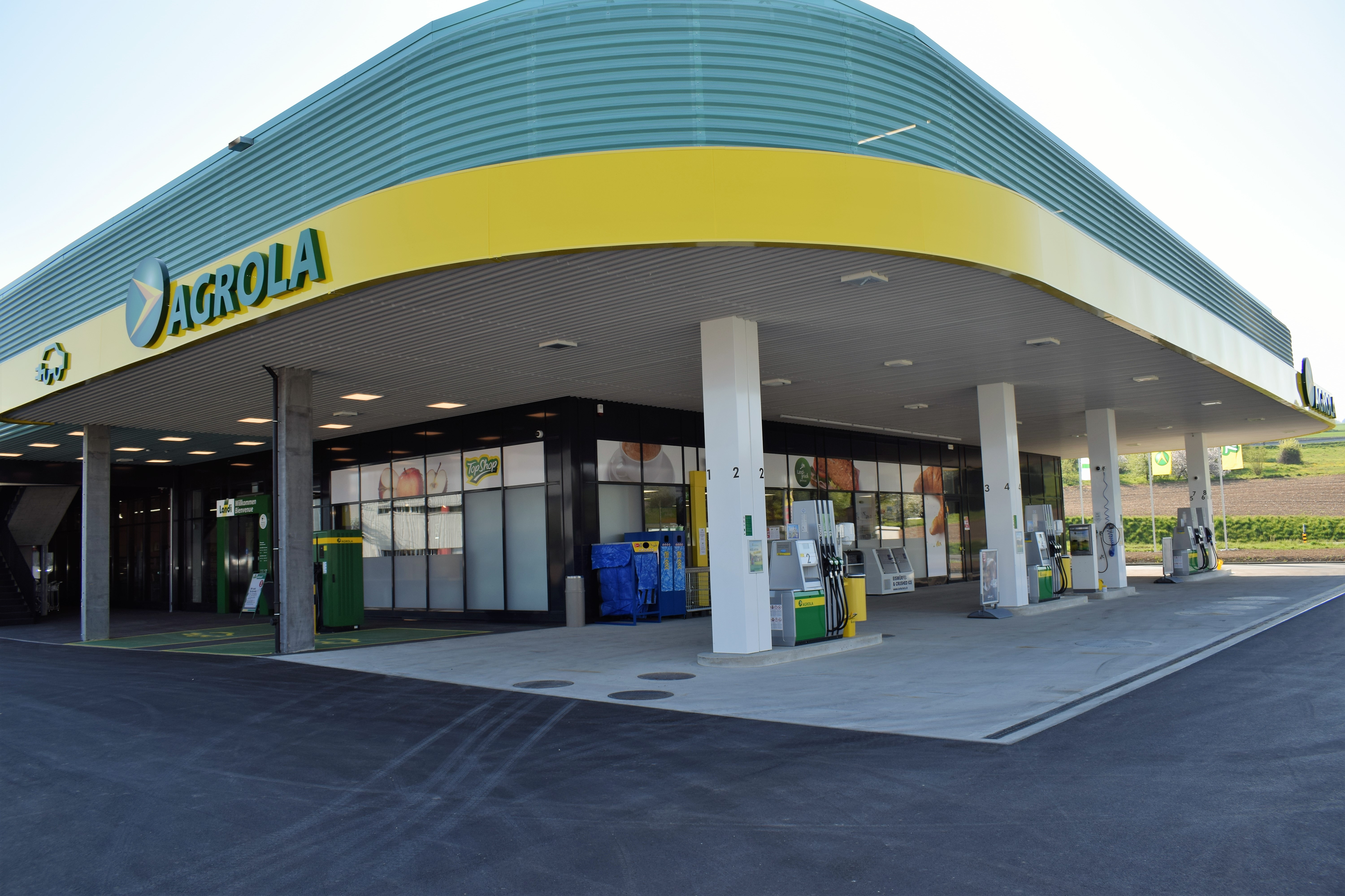 Bild Tankstelle Murten