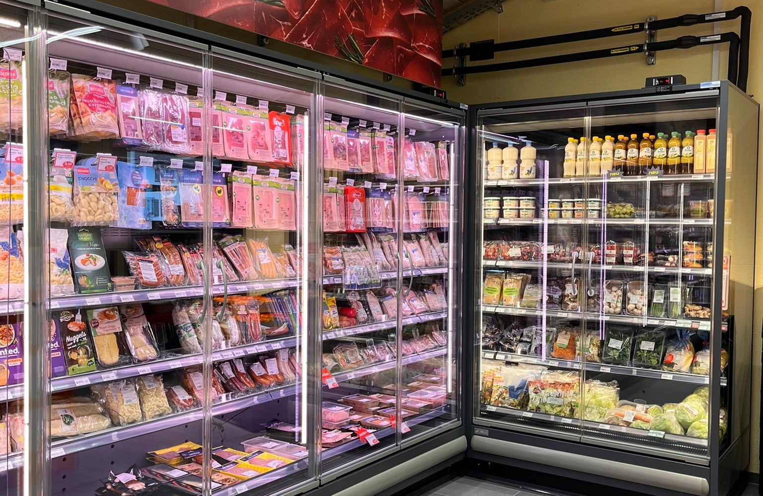 Modernste Kälteanlage im Volg Wagenhausen 1