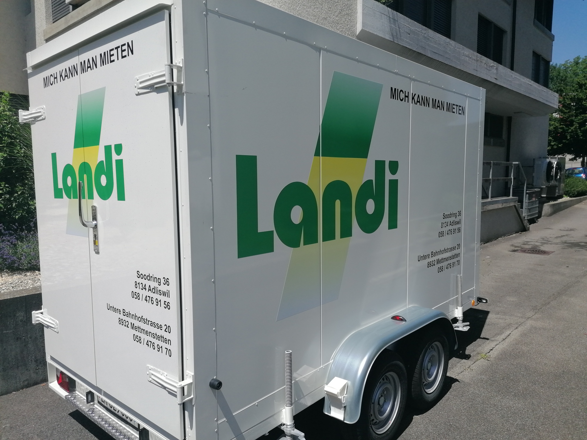 Vermietung von Festmobiliar