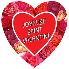 Aujourd'hui c'est non seulement la St-Valentin mais surtout 14 % sur les fleurs 