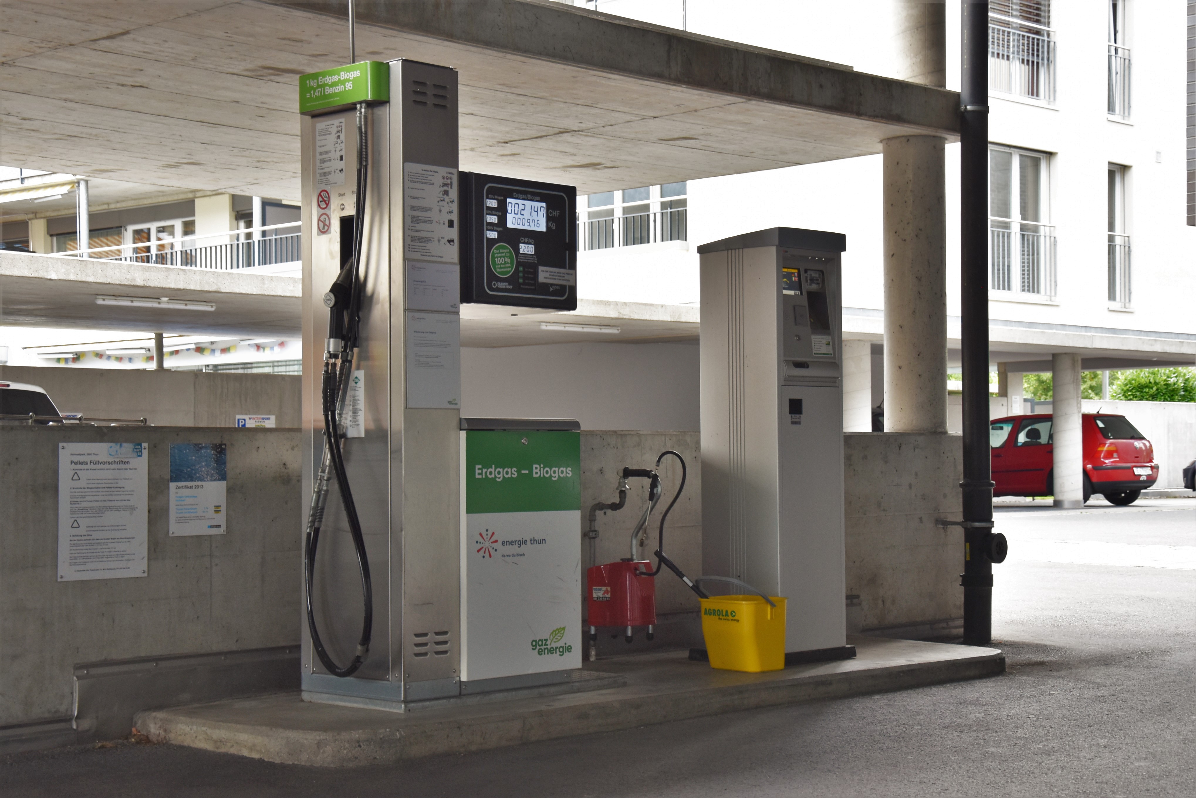 AGROLA, Tankstelle, Landi Thun, Thun