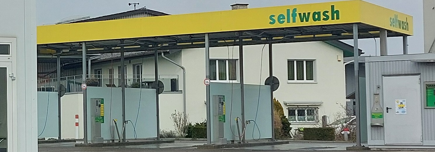 Waschanlage Marthalen - ganzes Areal