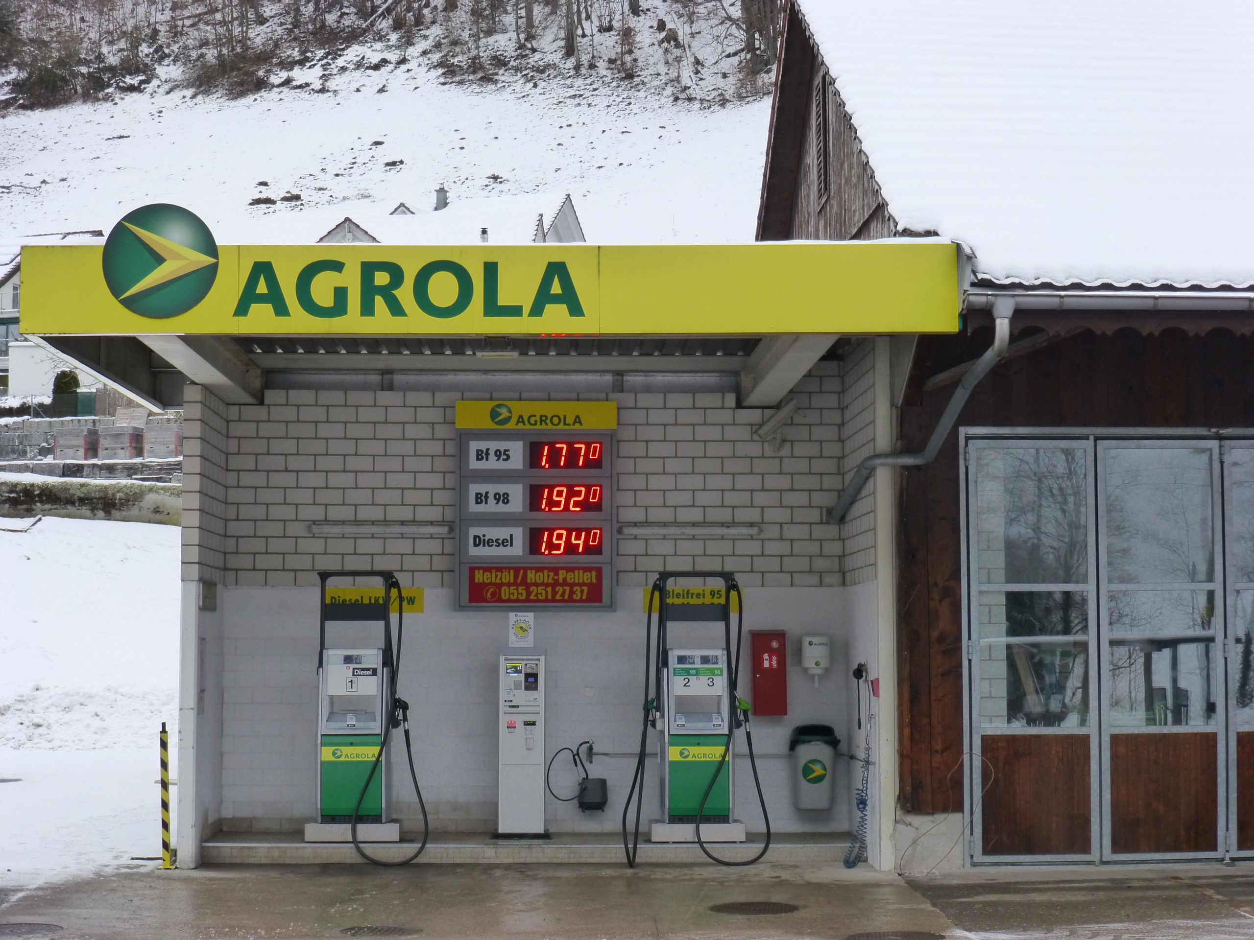 Tankstelle Steg