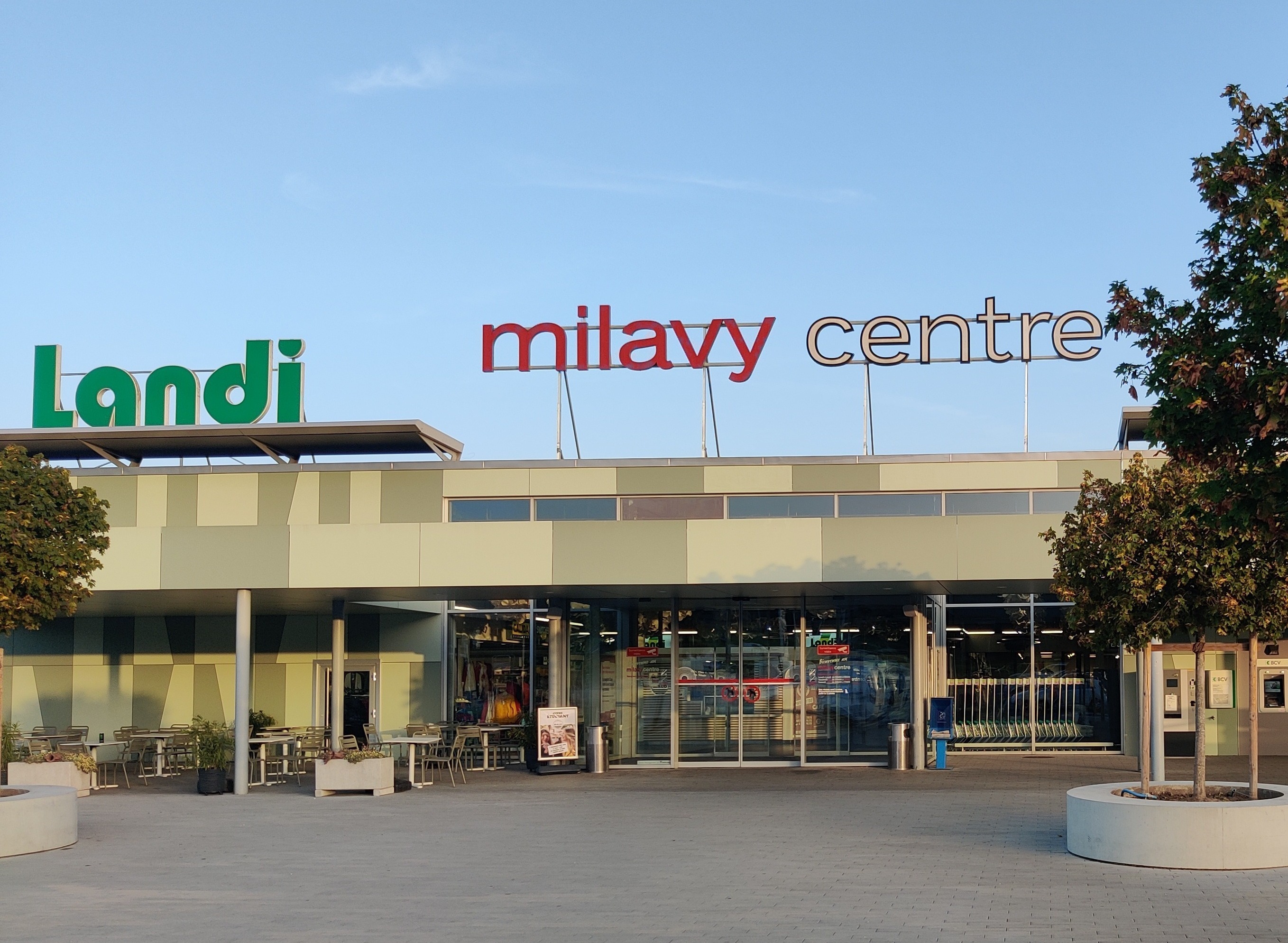 LBV, Magasin, milavy centre