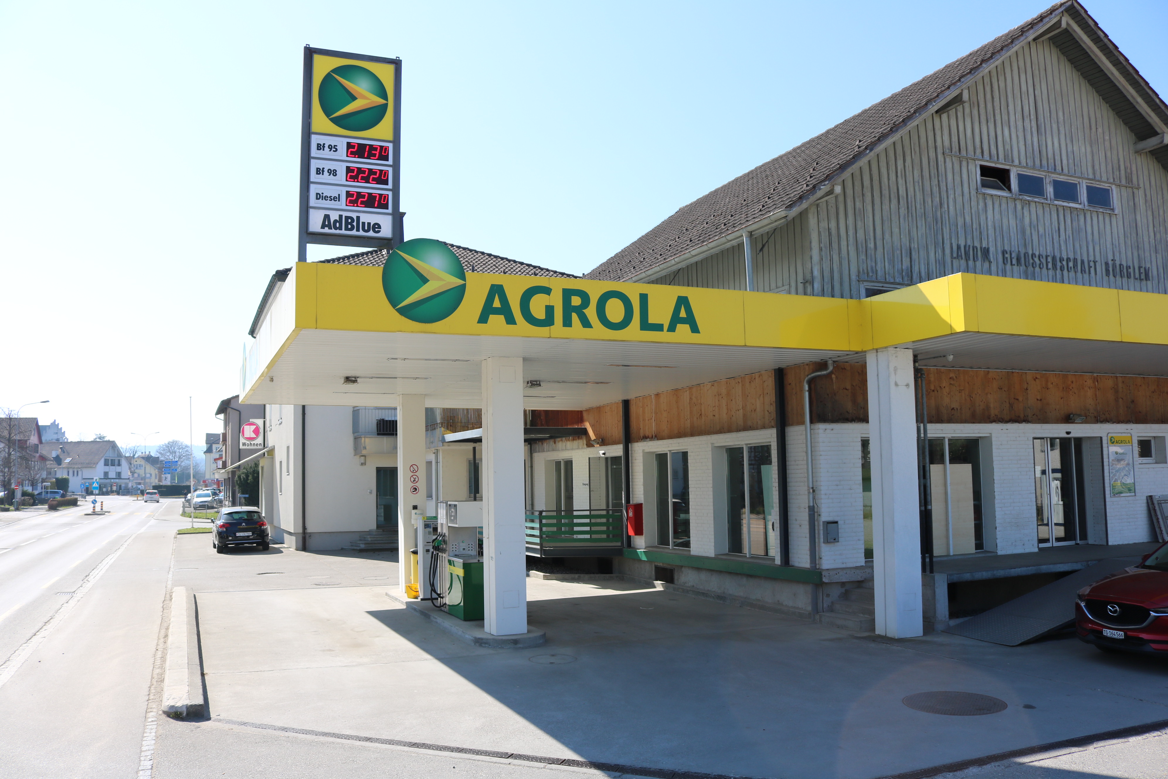 LANDI Mittelthurgau Tankstelle Bürglen