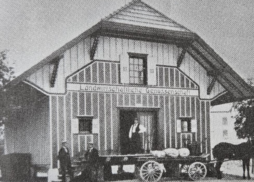 Erstes Lagerhaus 1908