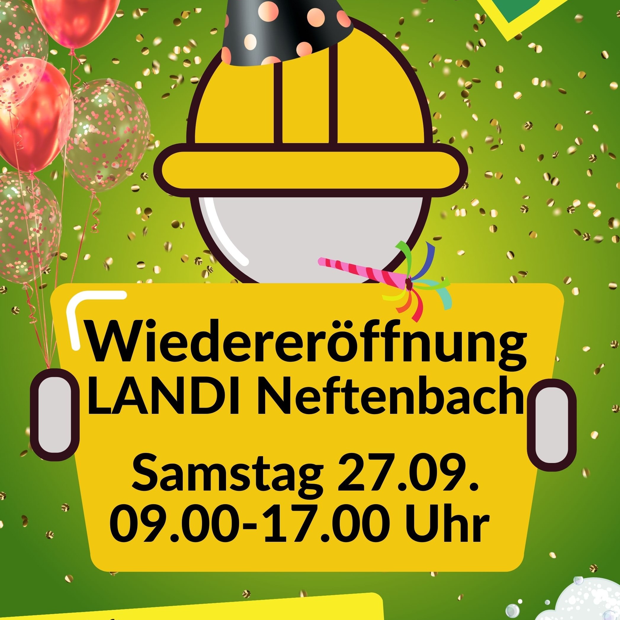 Baustellenknüller Neftenbach September