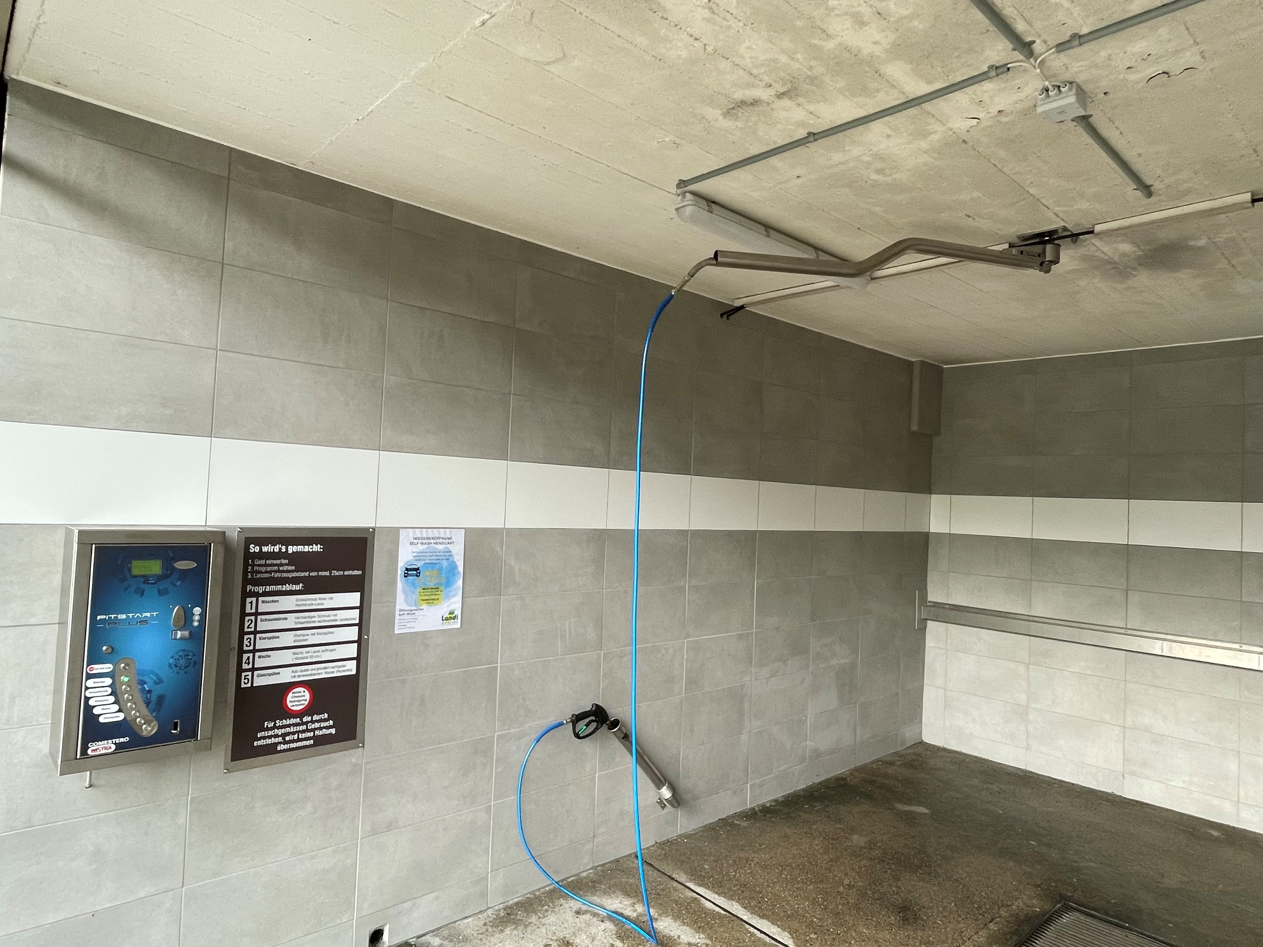 AGROLA, Waschanlage Henggart