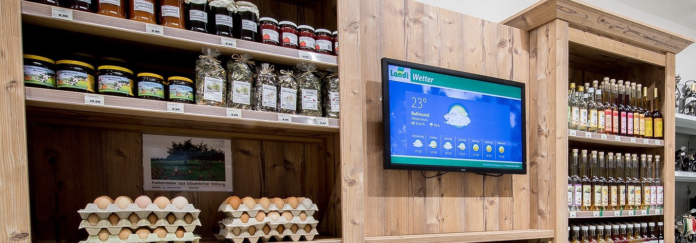 LANDI Laden, Regal Hofprodukte