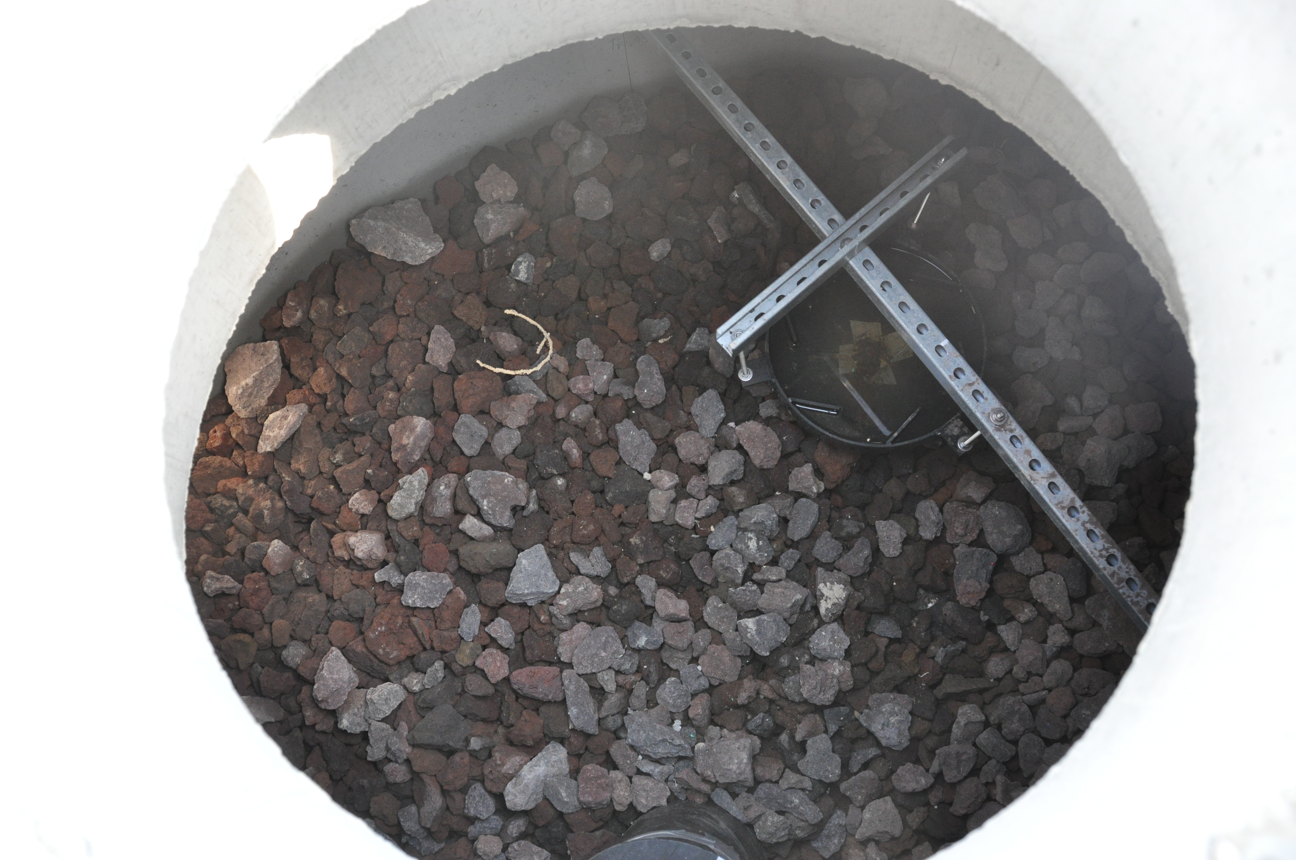 Lava-Schlacke für die biologische Waschwasseraufbereitung