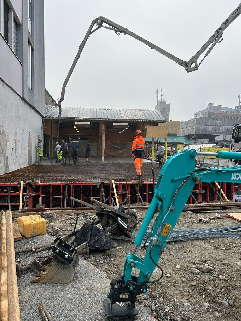 Umbau Fotos LANDI Laden Köniz