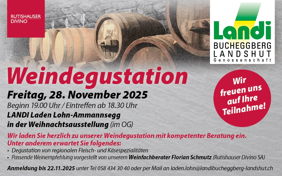 Weindegustation 28.11.2025