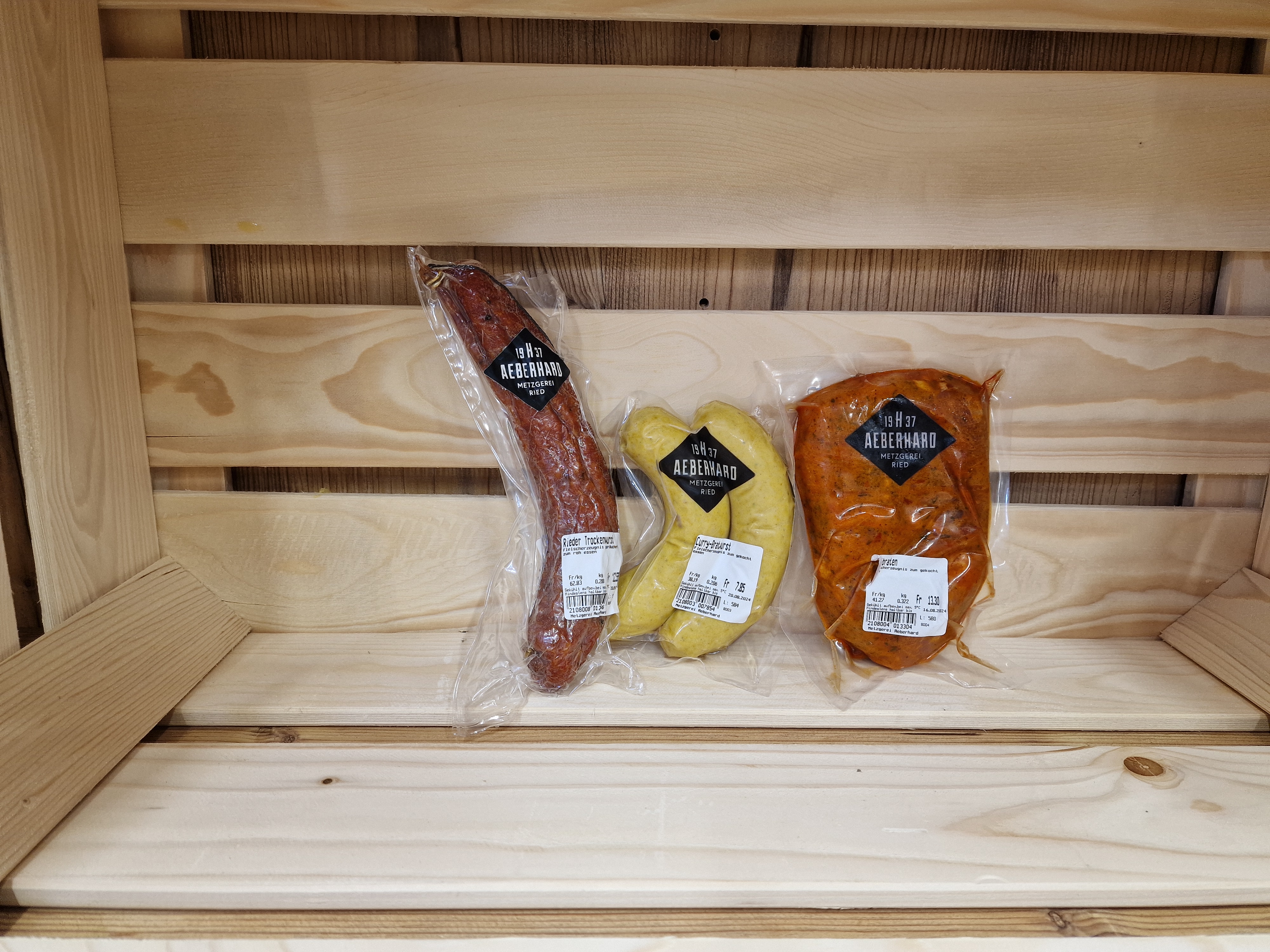 Fleischware - Metzgerei Aeberhard AG