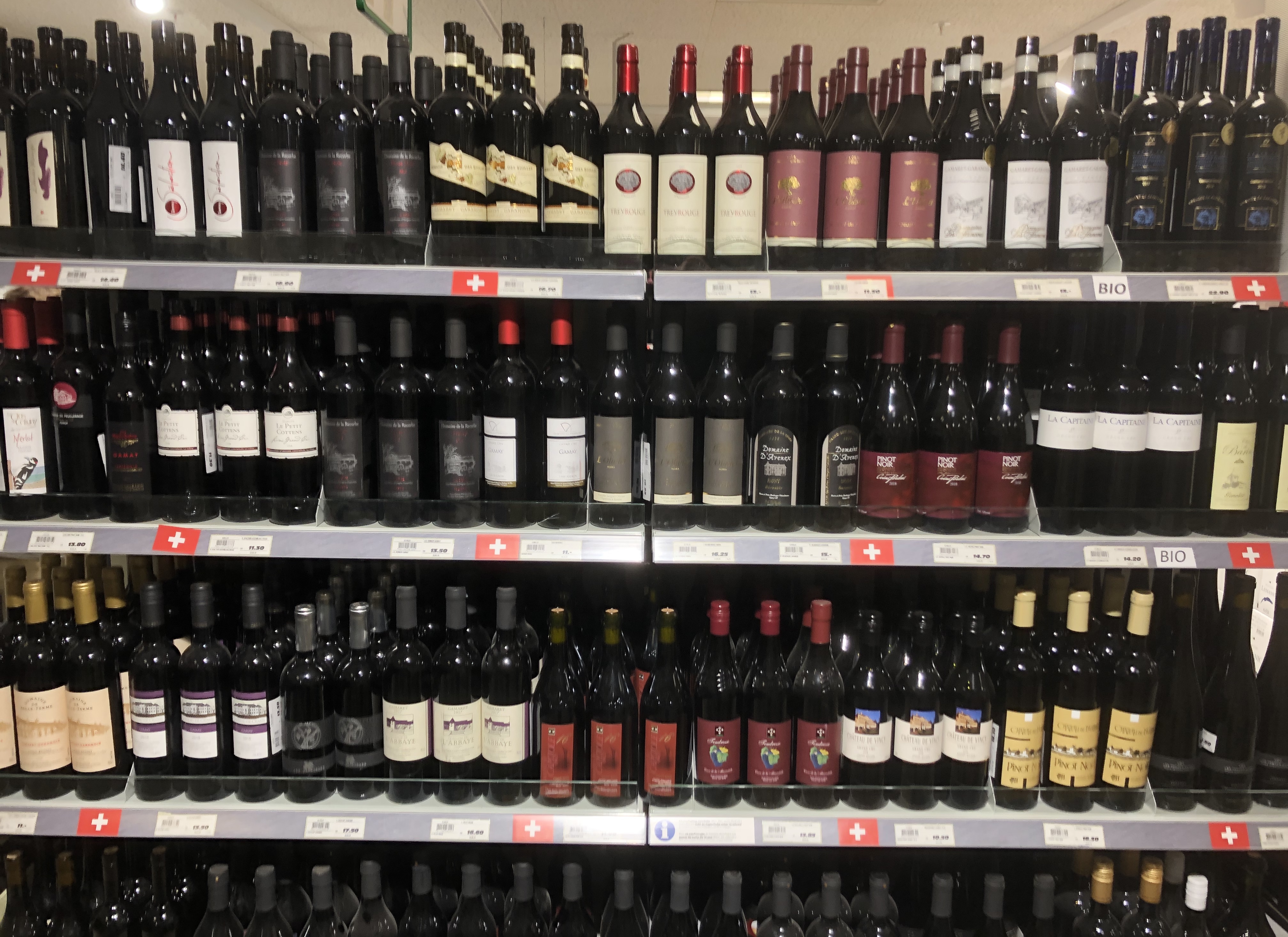 Photo rayon vin naturellement du vigneron