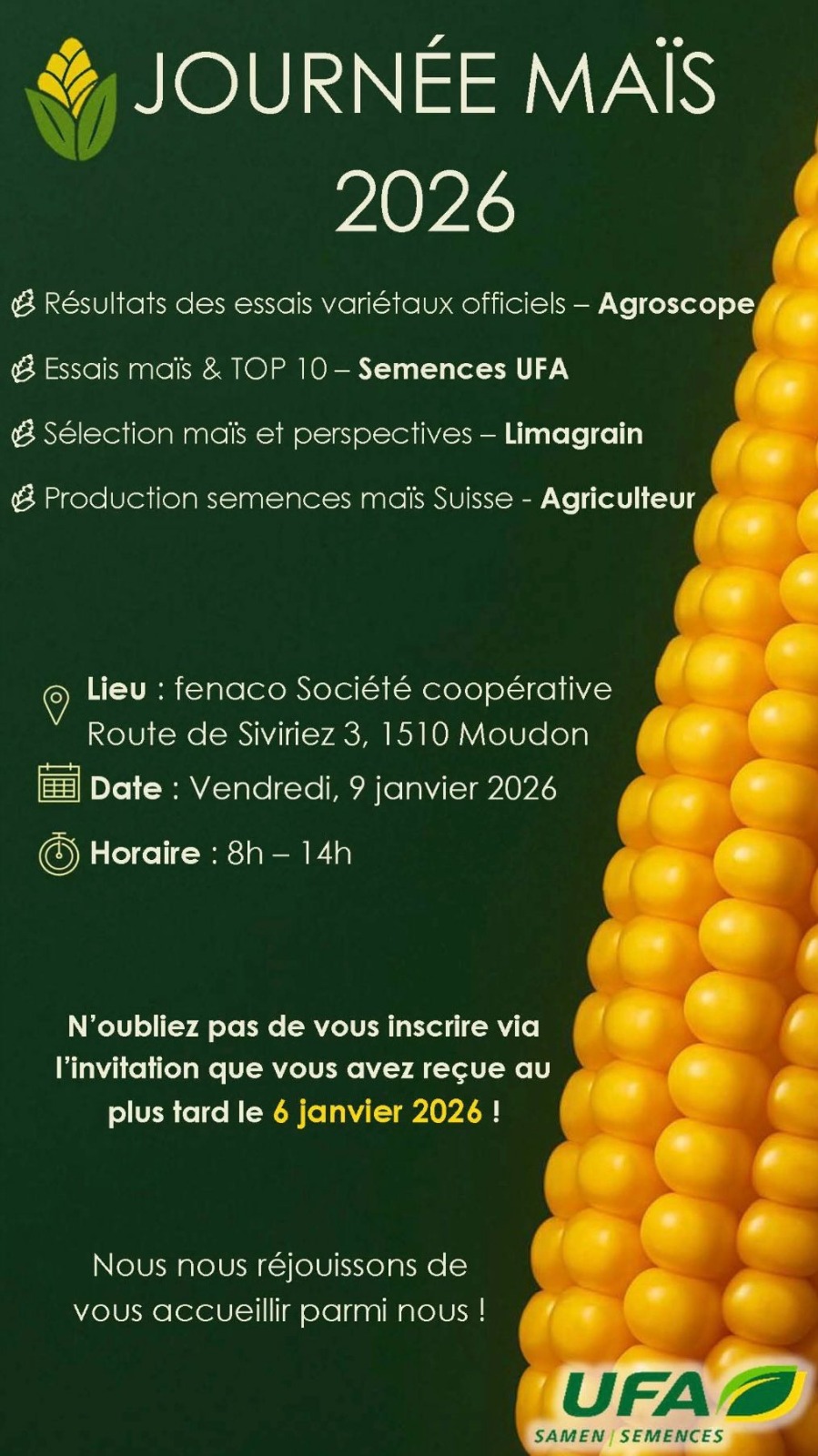 Journée maïs 2026