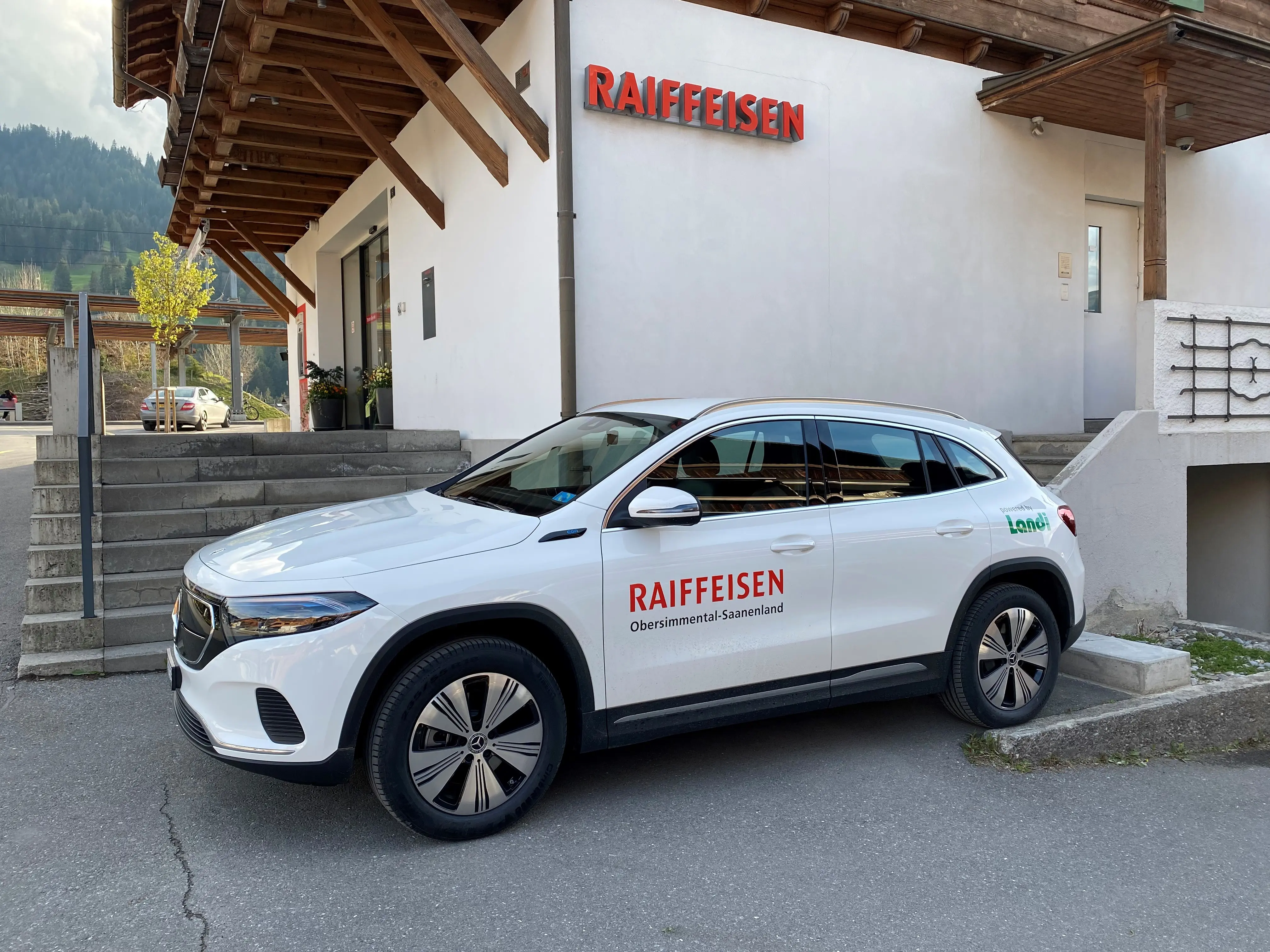 edrive carsharing Raiffeisen Gstaad