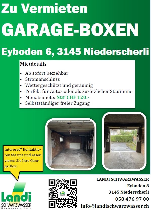 Garage Box inserat