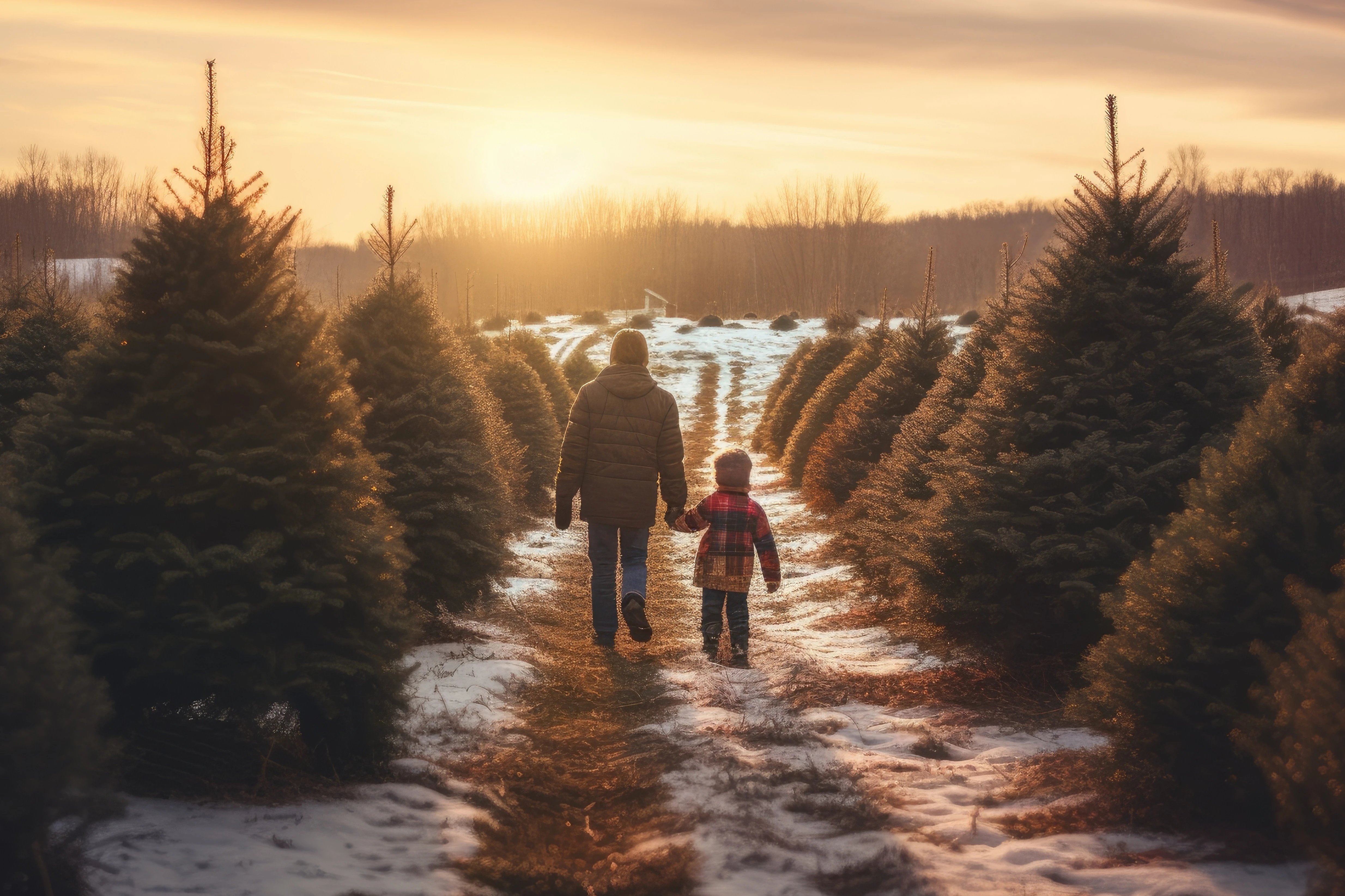 Weihnachtsbäume aus der Region