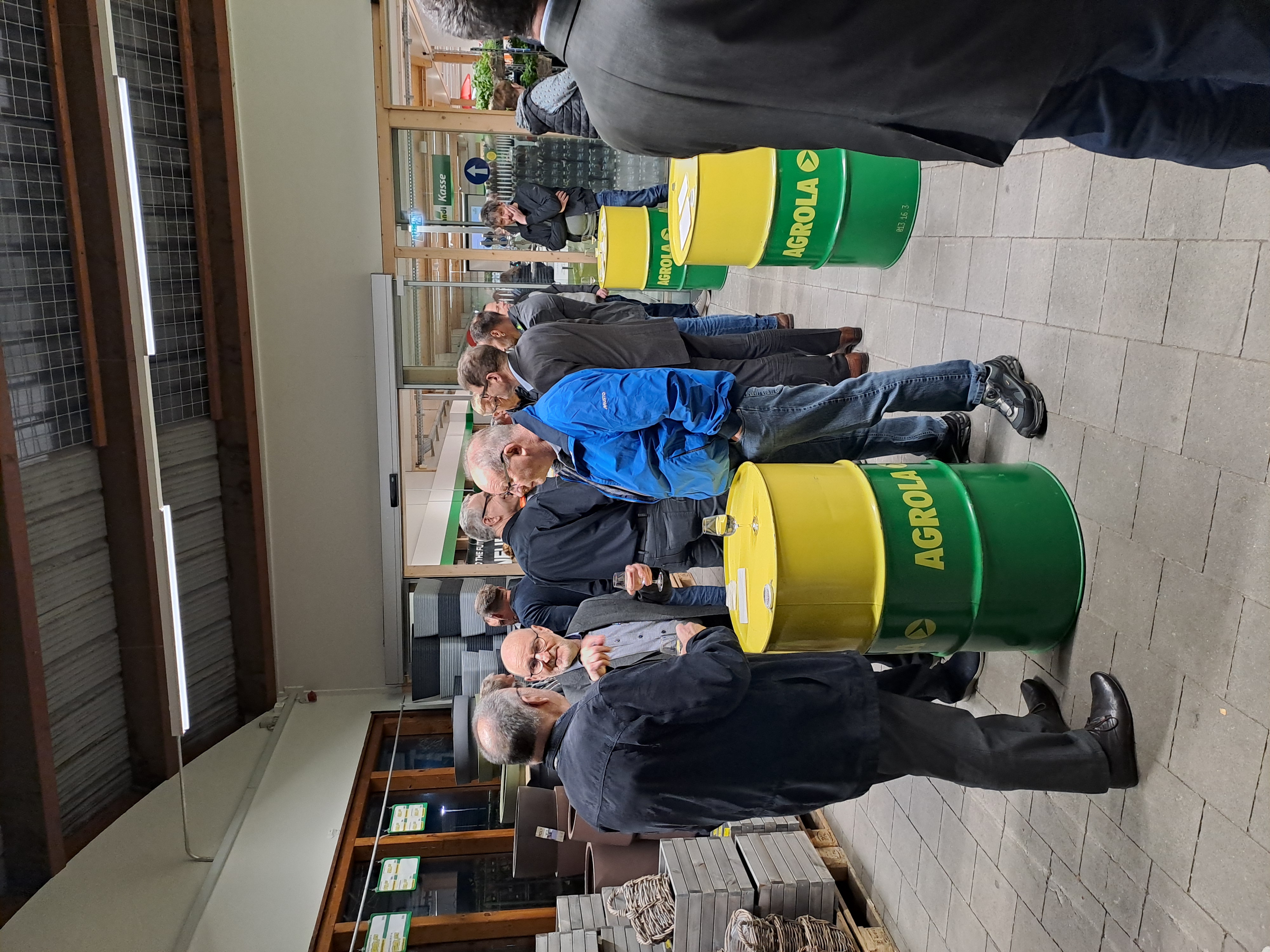 Eröffnungsfeier HVO-Tankstelle Apéro 2