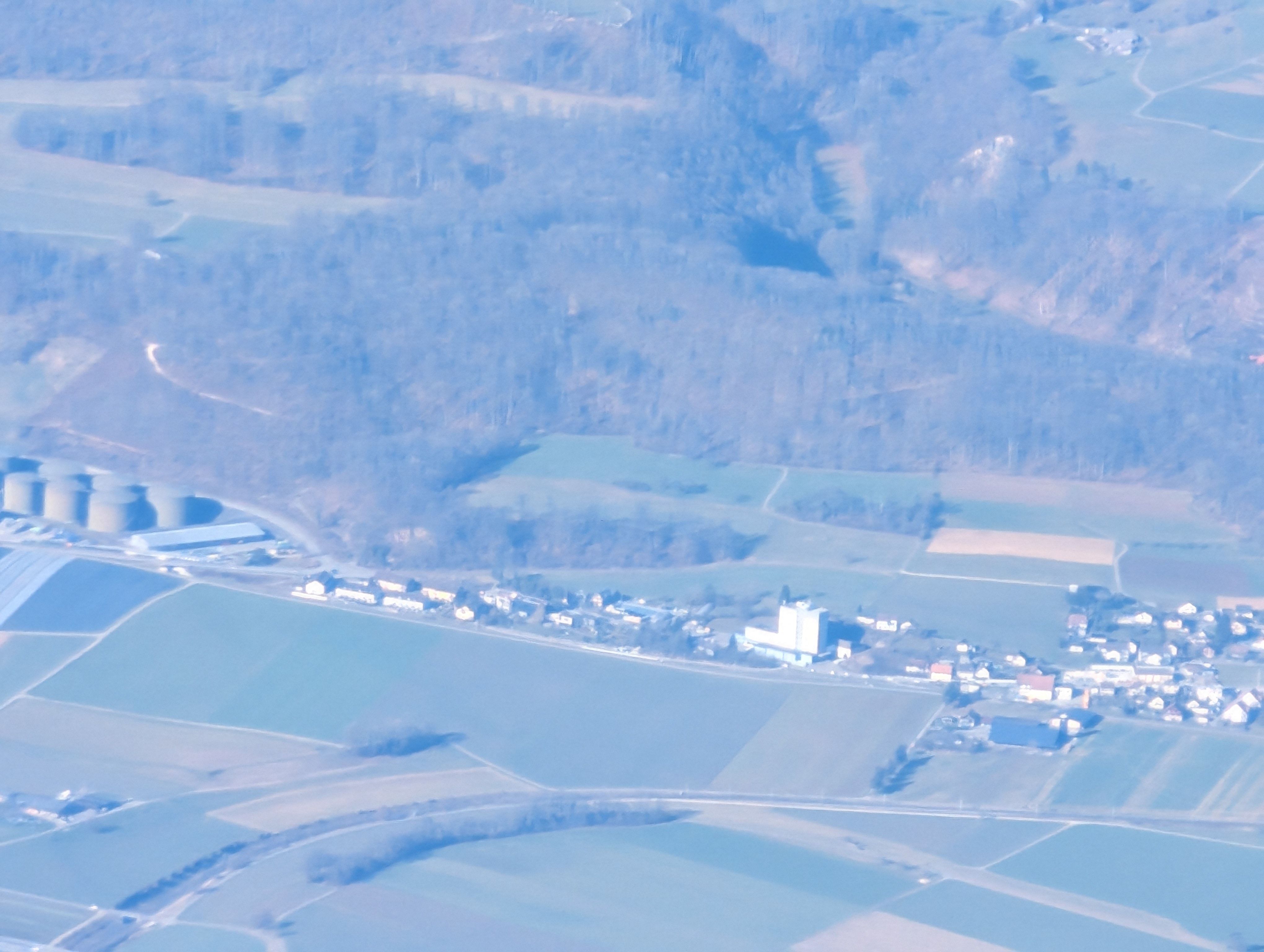 Getreidecenter von oben