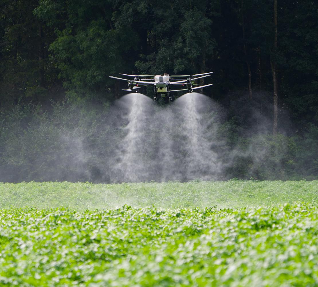 Pflanzenschutz Ackerkultur - CropDrone
