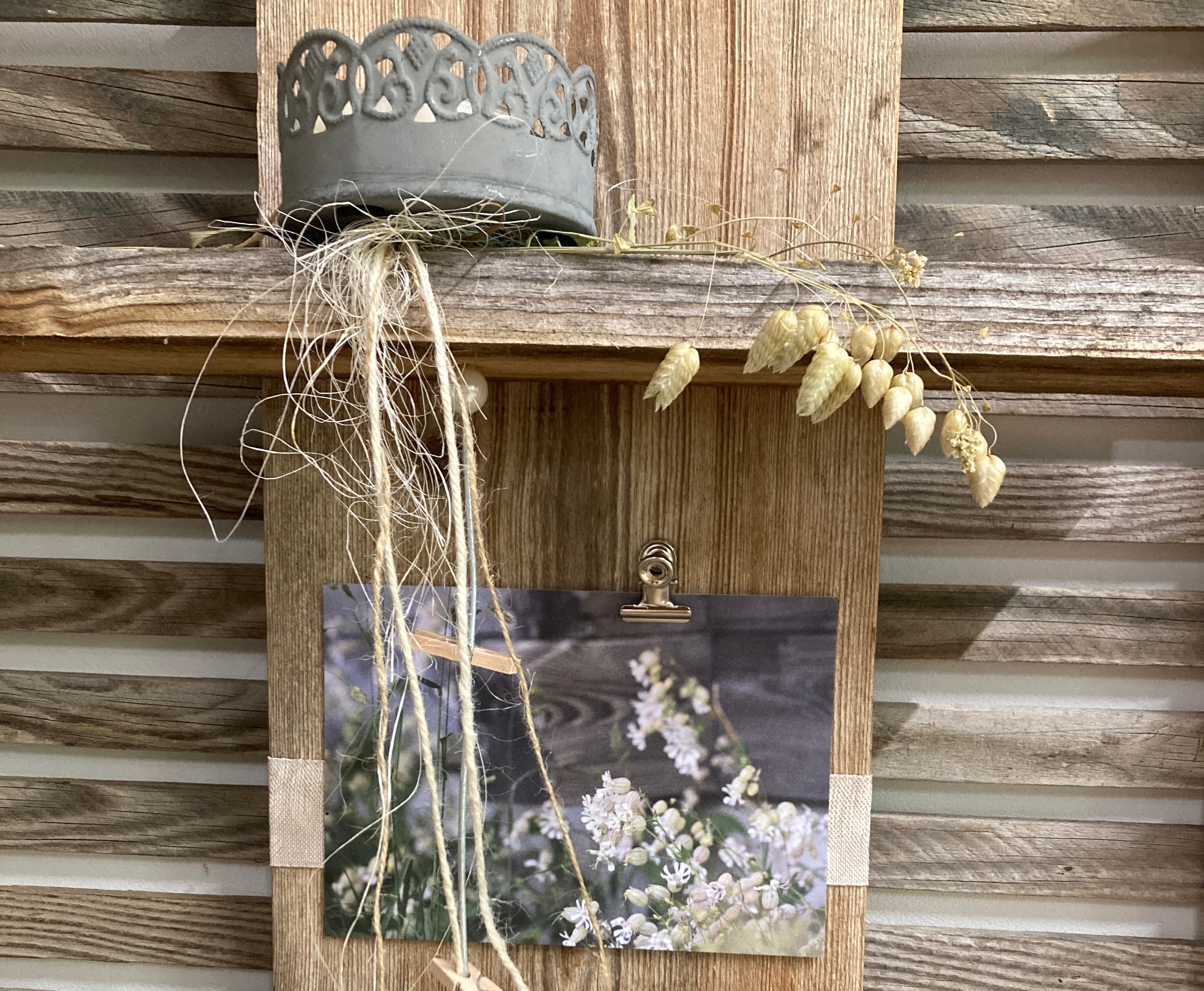 Natur Geschenke - Holzdeko