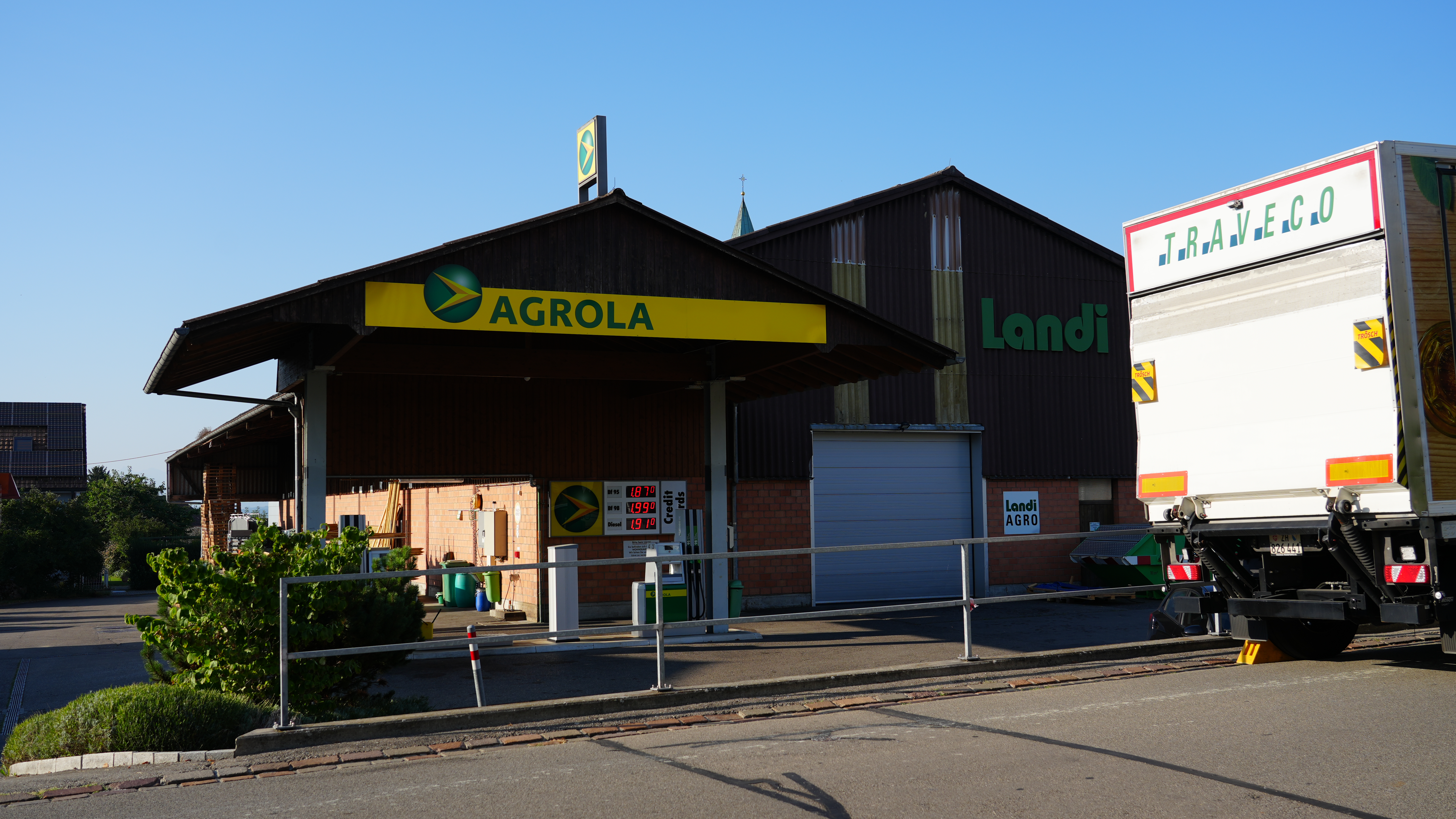 Tankstelle Berg