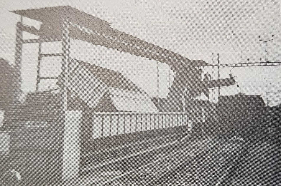 Rübenverladeanlage 1987