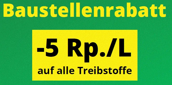 Tankstellenrabatt Rutschwil