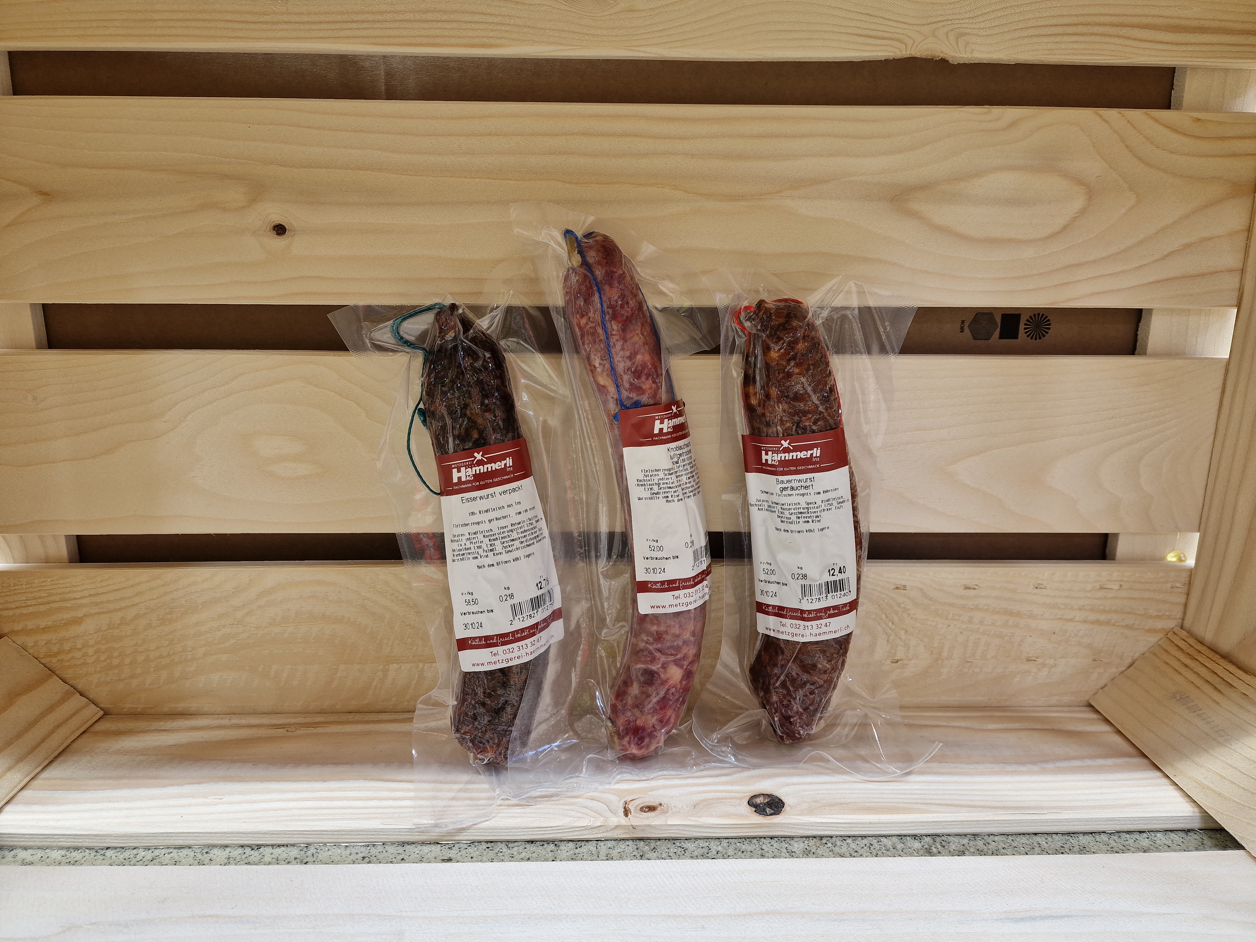 Würste - Metzgerei Hämmerli