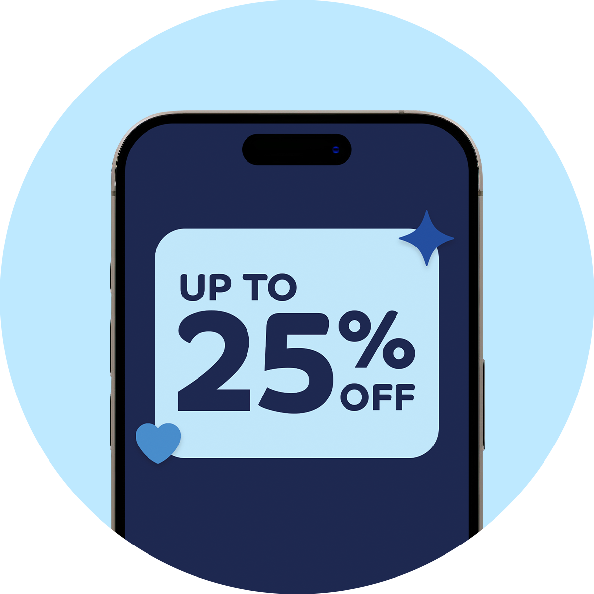 Up to 25% off