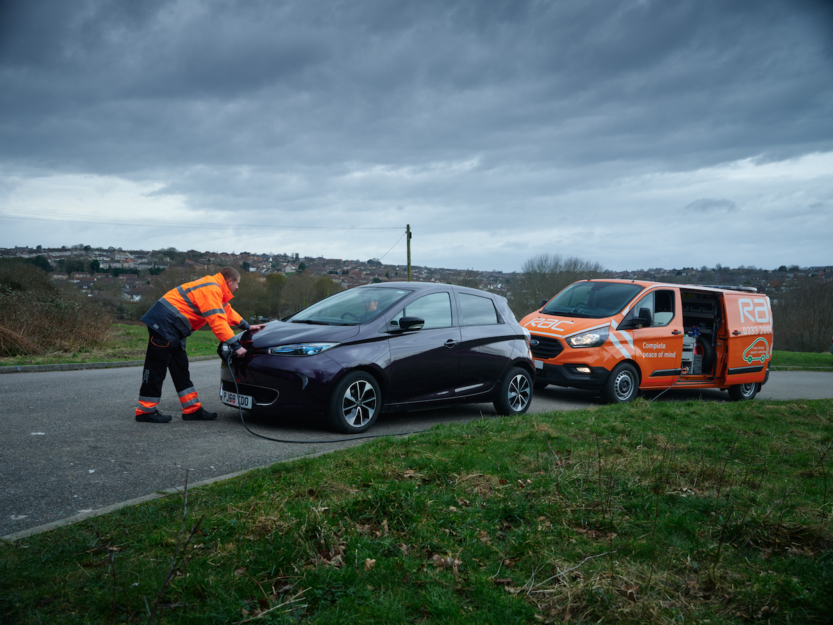 RAC EV Roadside recovery