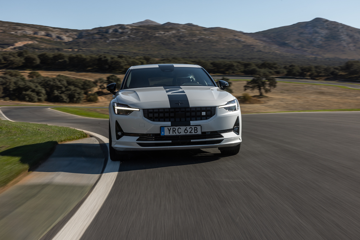 Polestar BST edition 270 Front on track
