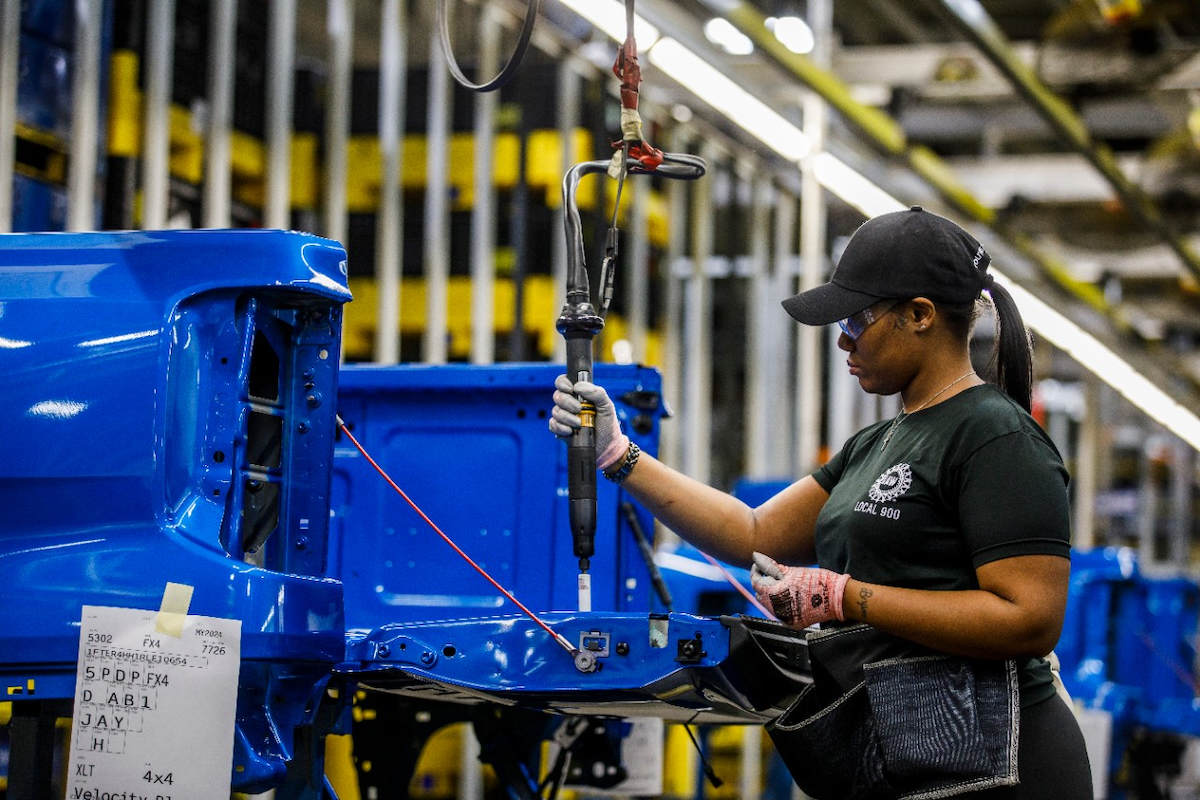 2024 Ford Ranger production at Ford Michigan Assembly Plant