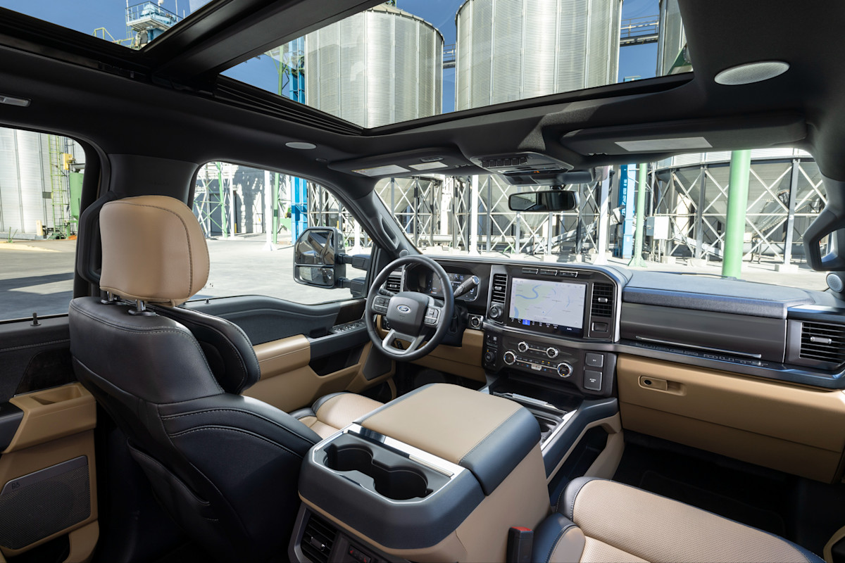 2026 Ford F-450 Super Duty Preview - interior